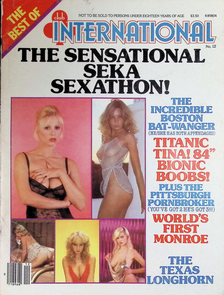 Club International The Sensational Seka Sexathon #12, 1980  090726LLP