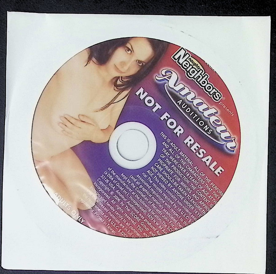 Naughty Neighbors Presents Amateur Auditions Adult DVD Naughty Mag Score Group 121725AKDVD-A21