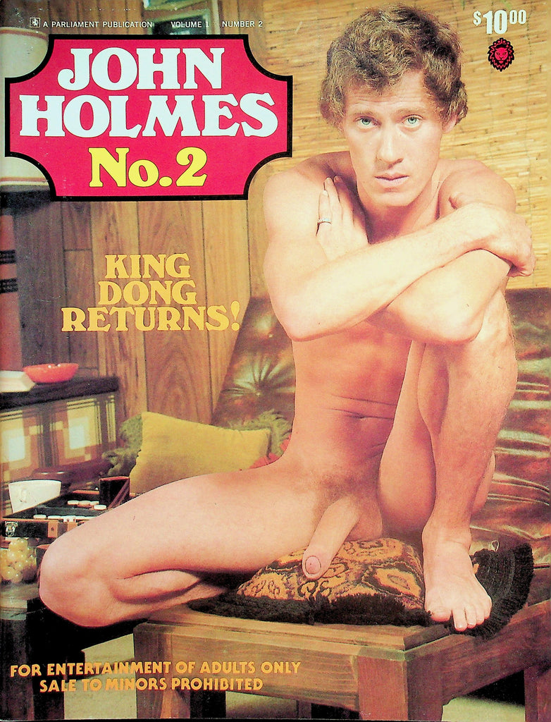 John Holmes Magazine  Porn Super Star - King Dong Returns!  #2 1977 Parliament Publication    050626lmp