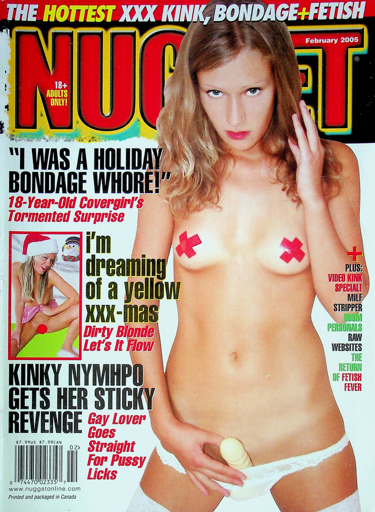 Nugget Magazine Holiday Bondage Whore & Sticky Revenge February 2005 030924RP