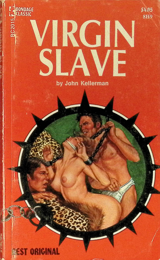 Virgin Slave by John Kellerman BC2015 1979 Bondage Classics Greenleaf Adult Paperback Novel 082725AMP