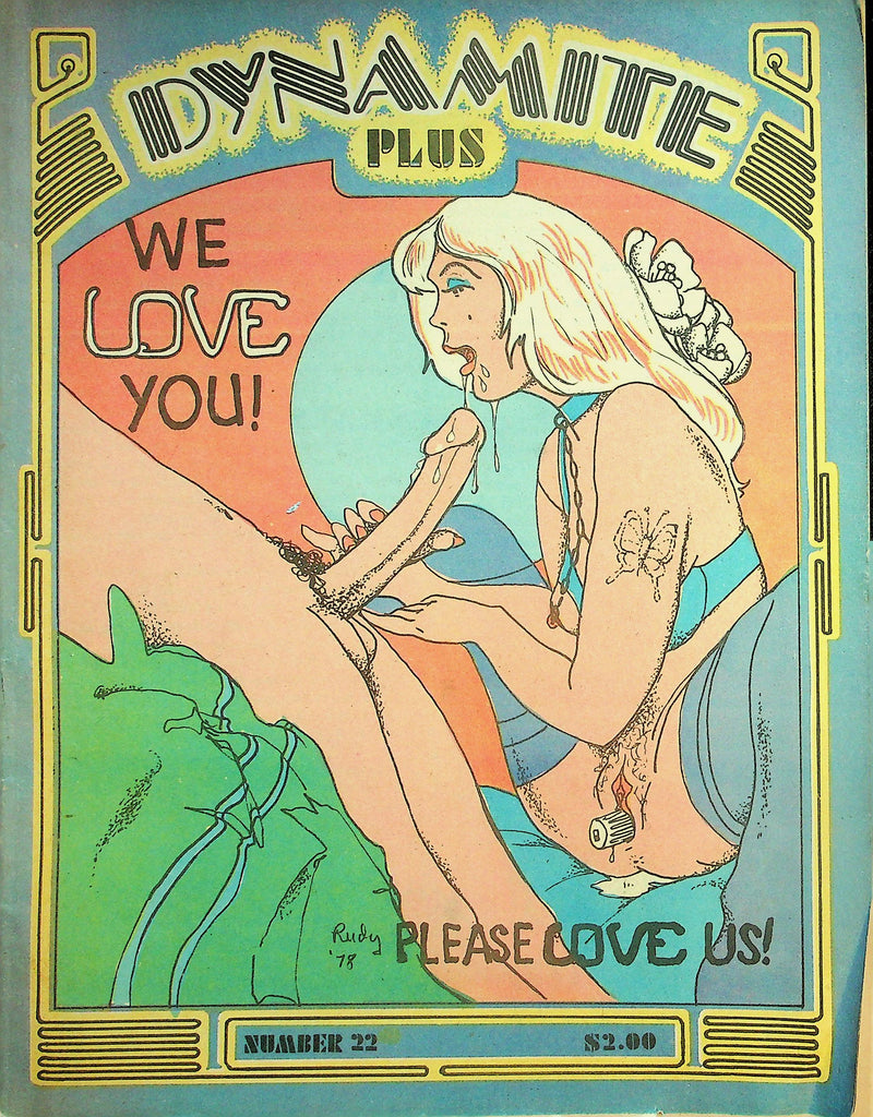 Dynamite Plus Adult Newspaper Magazine  We Love You!  Brief Encounters  #22  1970's   052726lmp-GSC