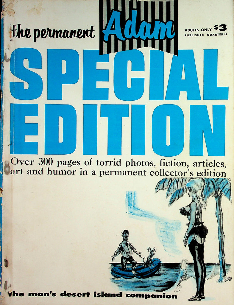 The Permanent Adam Special Edition Magazine  Over 300 Pages of Photos, fiction, articles, Art and Humor vol.1 #13  1963  Special Edition         051226lmp