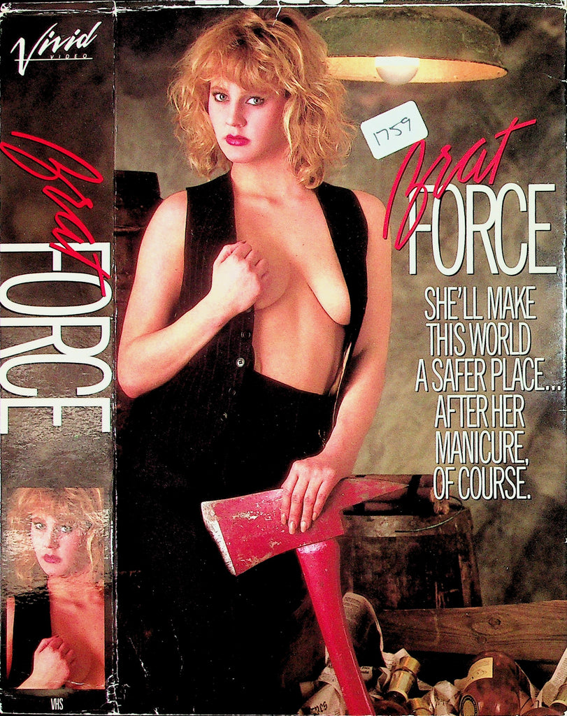 Brat Force Julianne James Aja Sasha Taylor Adult VHS Vivid 050526NAVHS3-1