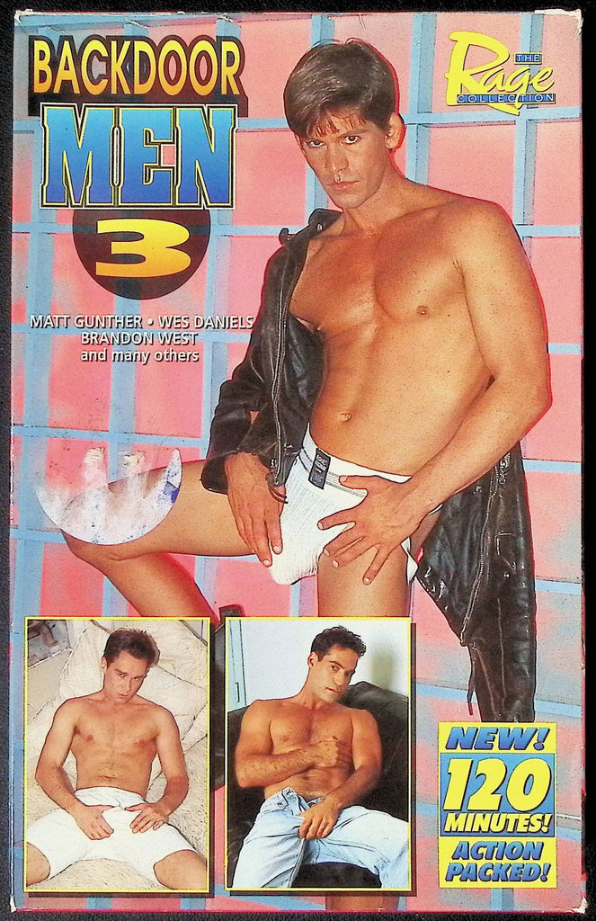Backdoor Men 3 Metro Inc. Gay VHS 1995 102124JKVHS4