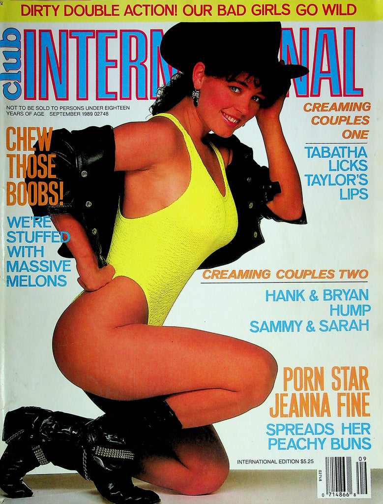 Club International Magazine Ft. Sammy & Sarah September 1989 120224RP
