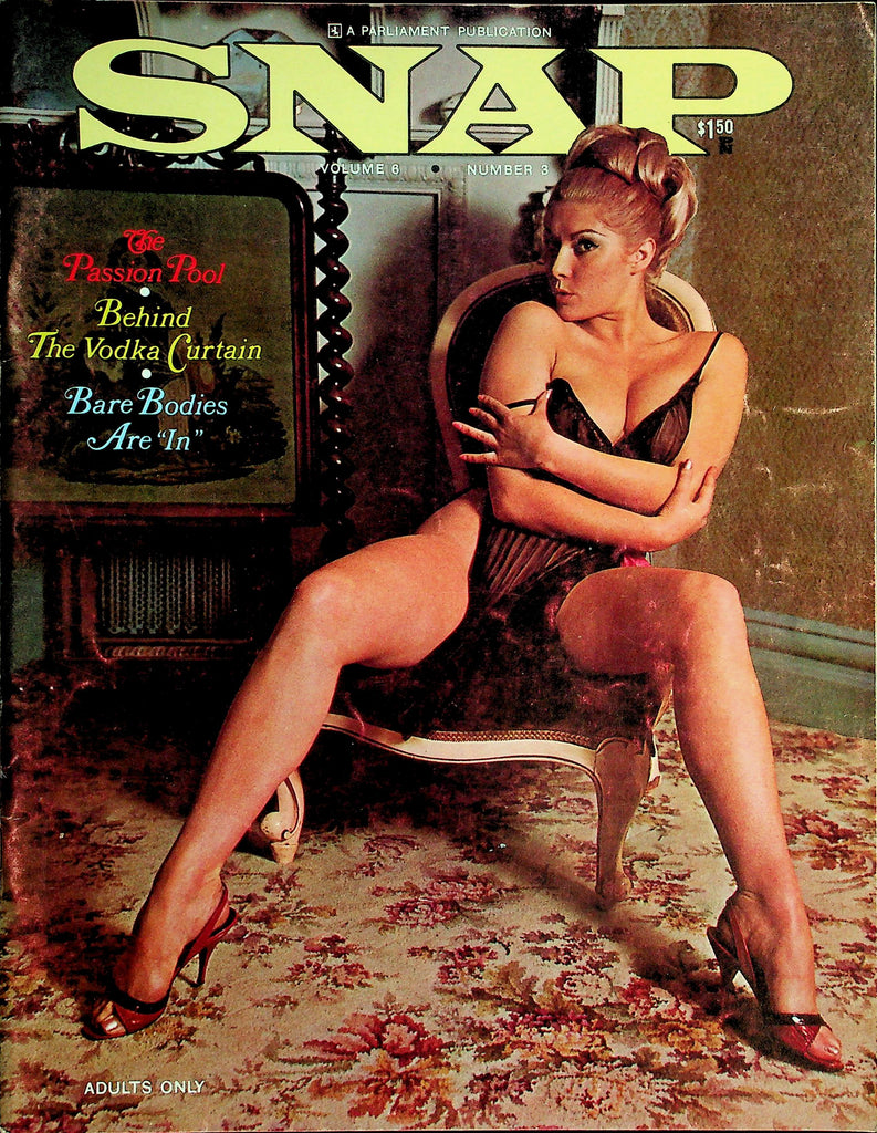 Snap Vintage Magazine  The Passion Pool / Bare Bodies Are In  vol.6 #3 1967 Parliament    100826lmp-GSC