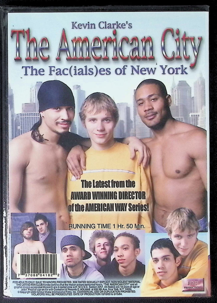 American City Fac(ials)es of New York Gay DVD Kevin Clarke IOP Productions 120325AKDVD