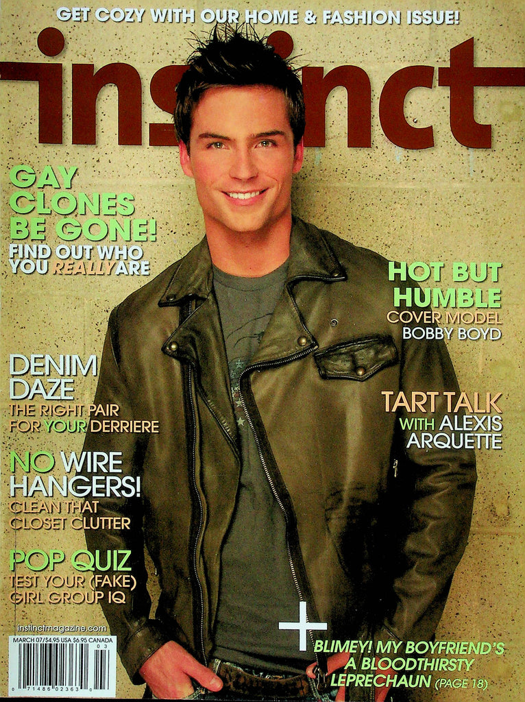 Instinct Gay Interests Magazine Bobby Boyd & Tyler Christopher March 2007 072524RP
