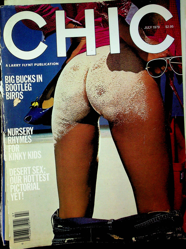 Chic Magazine Desert Sex Pictorial July 1979 good reading copy 090523RP
