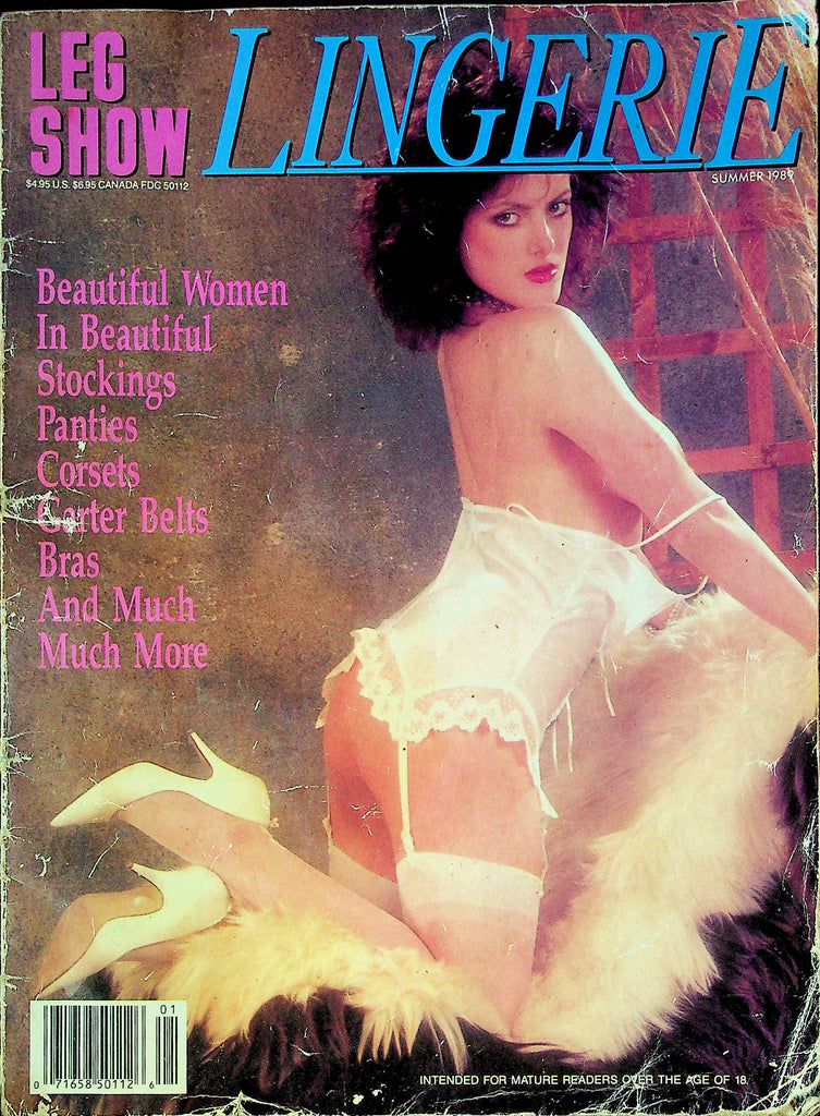 Leg Show Lingerie Magazine Alicia & Lady's Choice Summer 1989 012524RP