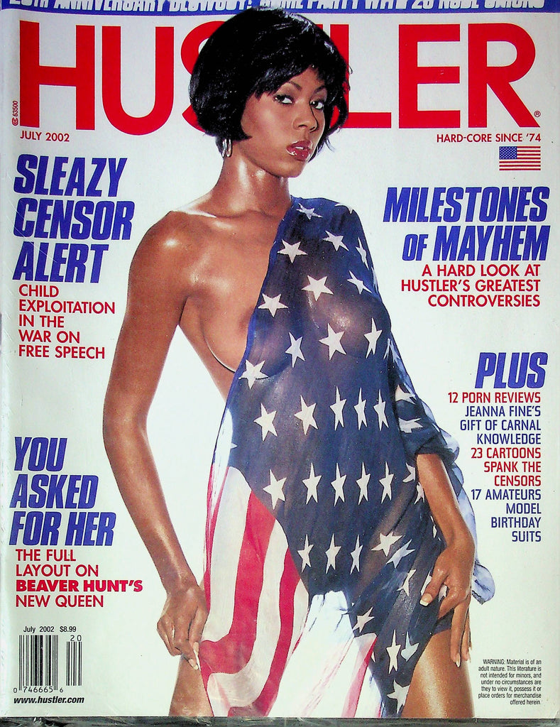 Hustler Magazine 28th Anniversary Ft. Jeanna Fine July 2002 122624RP