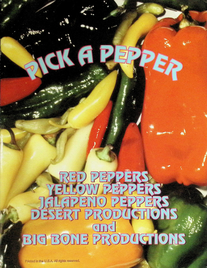 Pick a Pepper Big Bone Productions Catalog of Adult Magazines 1980s  091426LLP2