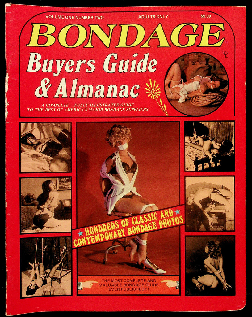 Bondage Buyer's Guide & Almanac - Vol 1, No 2 / 1978 Bondage Supplier Magazine 081426hrp-7