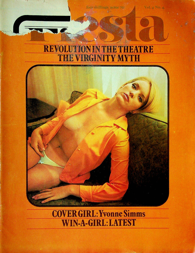 Fiesta Men's Magazine Yvonne Simms Vol.4 No.4 June 1970 081424RP