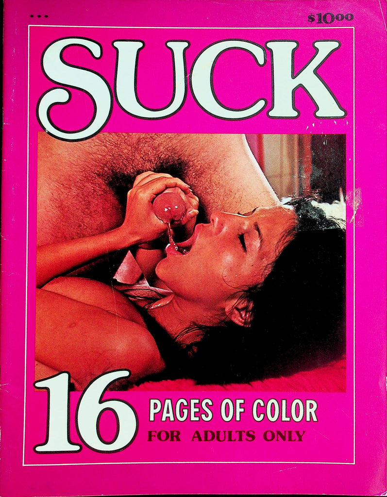 Suck Magazine  Turning Her On  #1  1970's   062226lmp-GSC