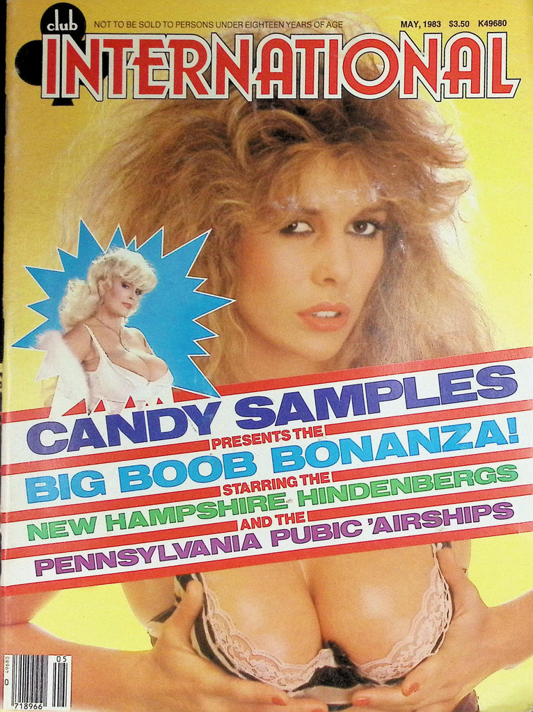 Club International Magazine May 1983 Candy Samples, Big Boob Bonanza   090726LLP