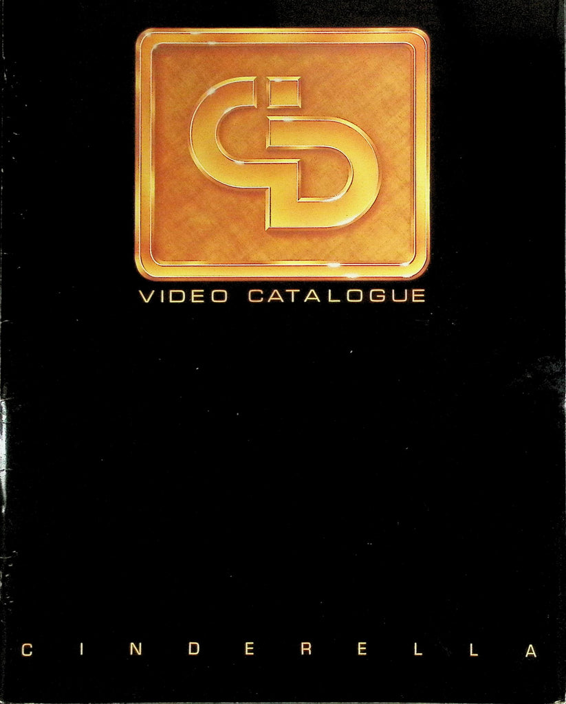 Cinderella Video Catalogue Magazine of Adult Videos 1980s   091426LLP2