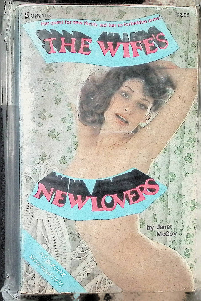The Wife's New Lovers by Janet McCoy September 1978 GB2103 Greenleaf Adult Paperback Novel-073124AMP2