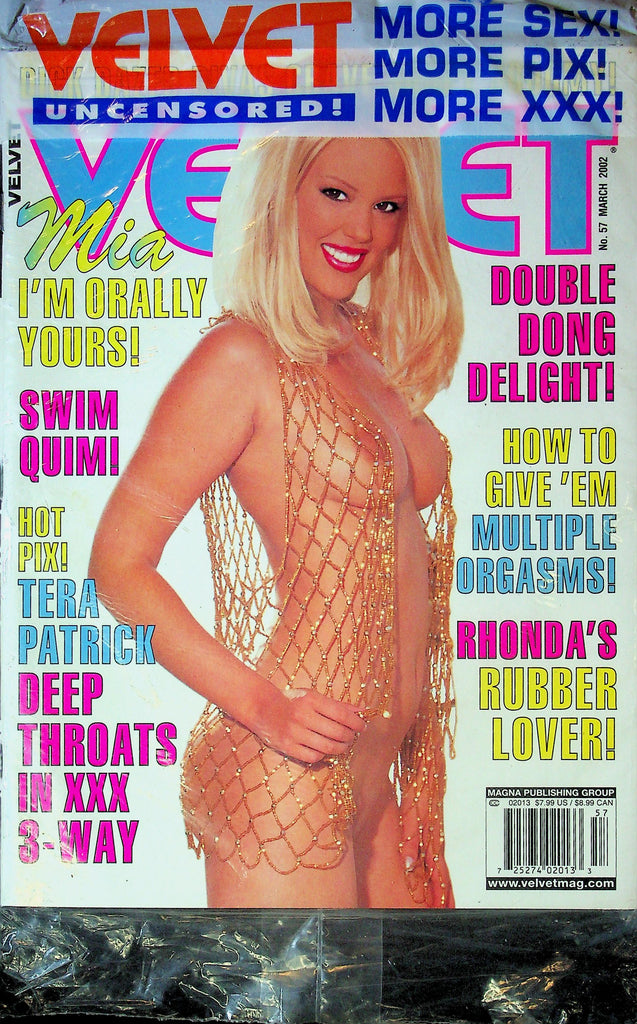 Velvet Magazine Ft. Mia & Rhonda March 2002 No.57 070325RP-