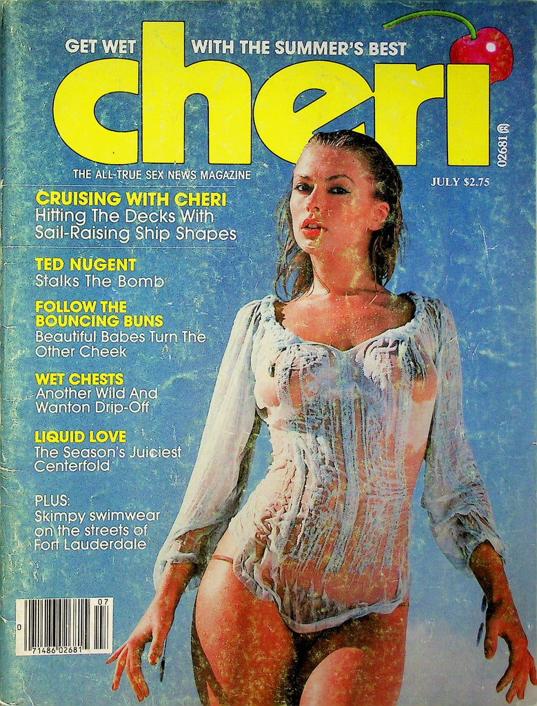 Cheri Magazine Sinthia Blue & Mirinda July 1980 072423RP