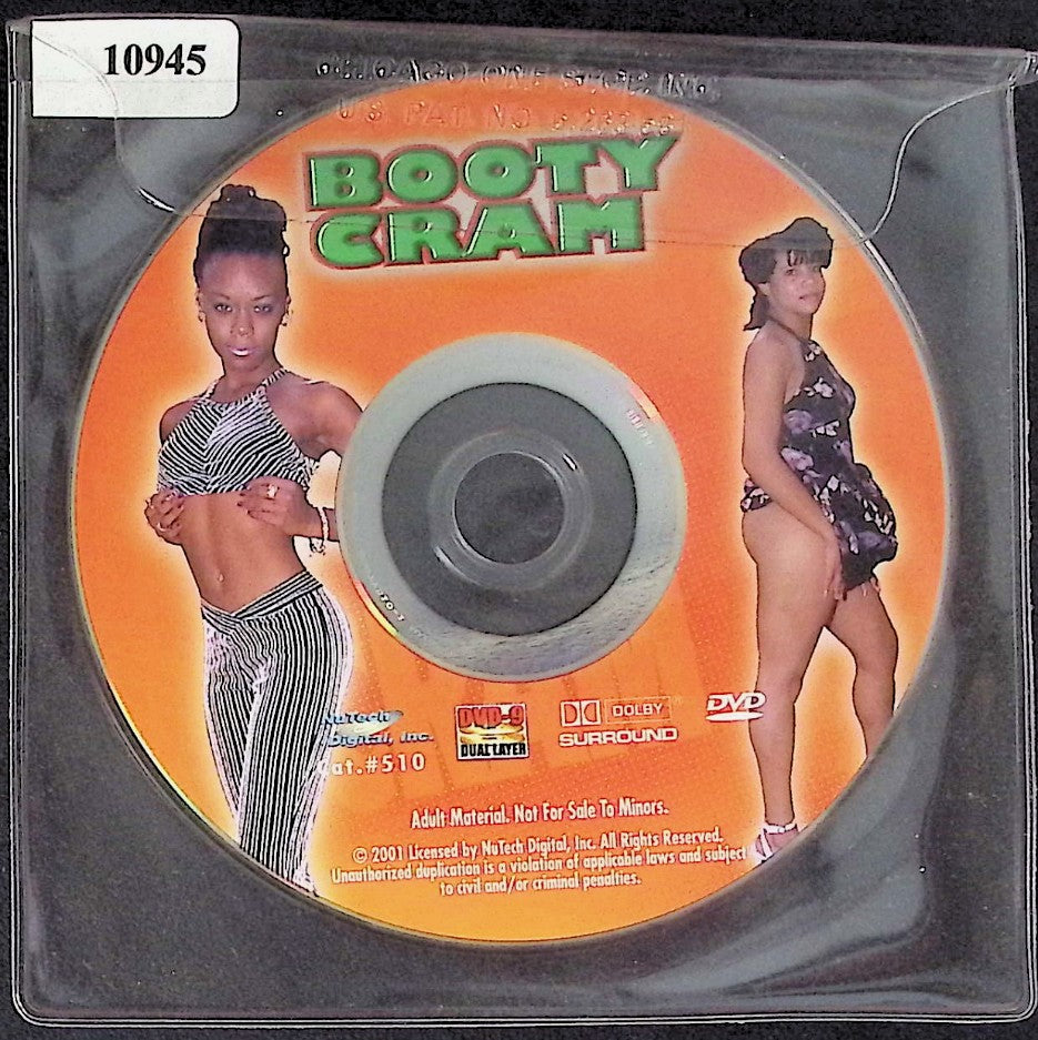 Booty Cram Adult DVD Nu Tech Digital #510 120925AKDVD-A58