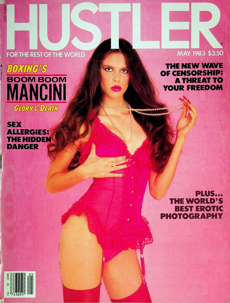 Hustler Magazine Boom Boom Mancini May 1983 011525RP