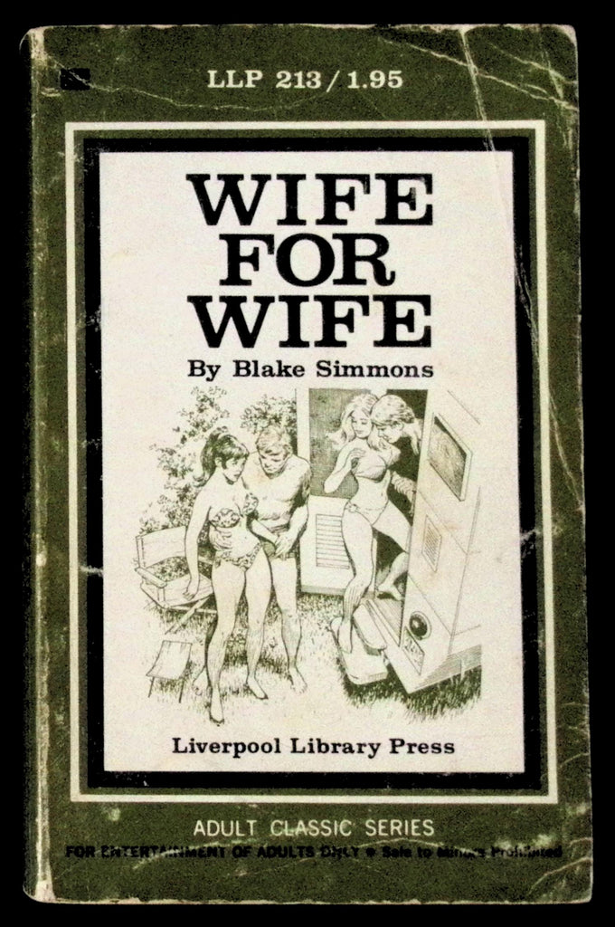 Wife for Wife by Blake Simmons LLP 213 Adult Paperback Book 080626VFP-27