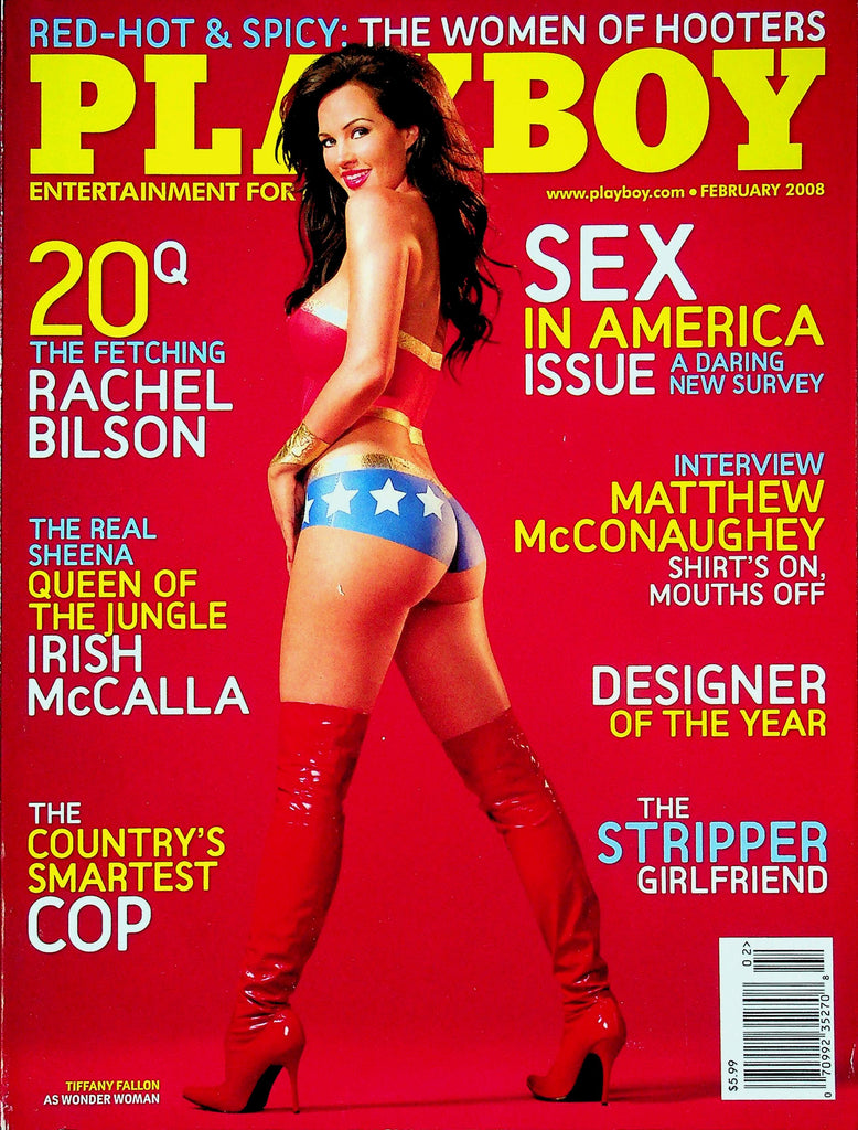 Playboy Magazine Sex In America Issue Ft. Matthew McConaughey February 2008 101525RP-