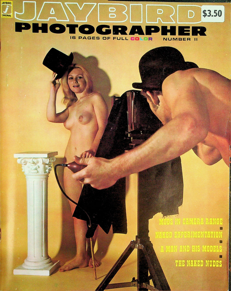 Jaybird Photographer Nudist Magazine  Naked Experimentation / A Man & His Models  #11  1968   082026lmp-GSC