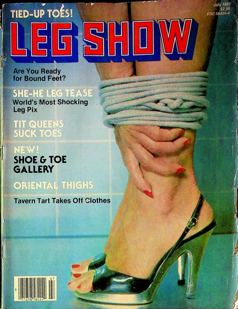 Leg Show Magazine Jade East & Nannette July 1981 080625RP-