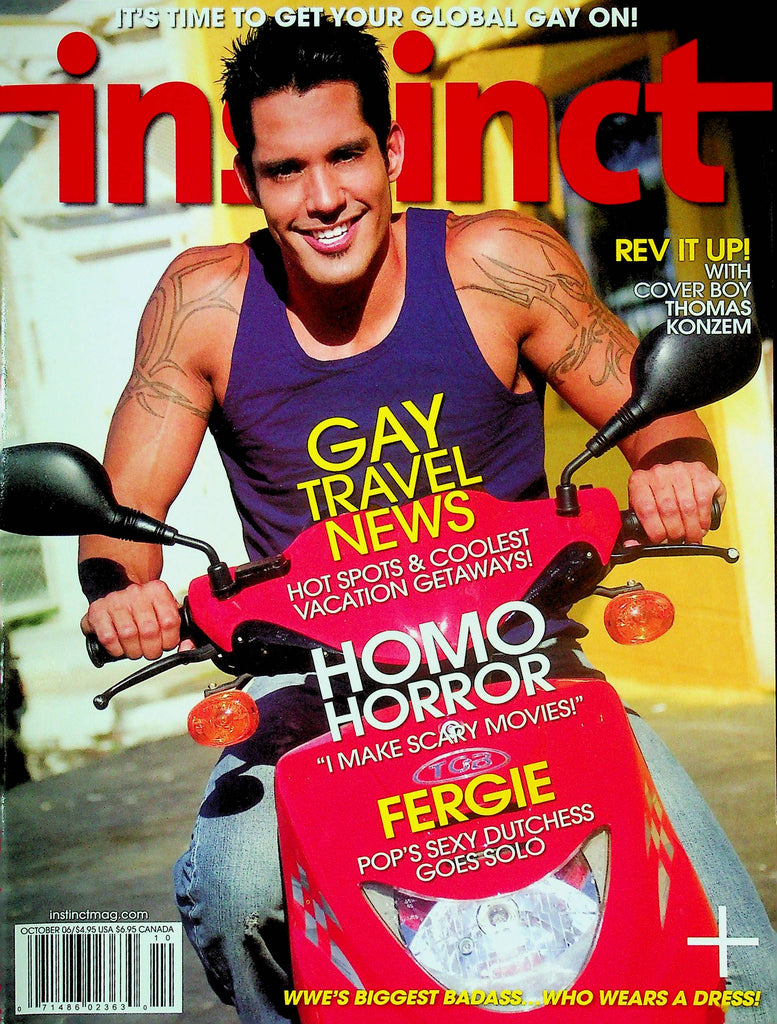 Instinct Gay Interests Magazine Thomas Konzem & Fergie October 2006 072524RP