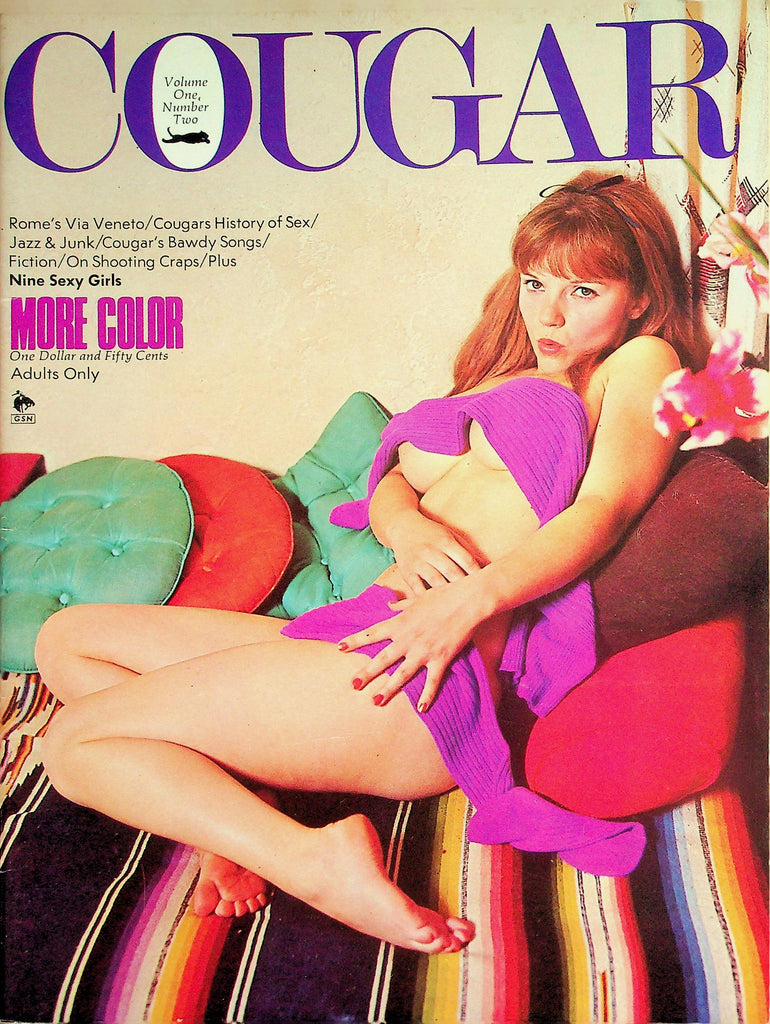 Cougar Magazine  Kitten Of The Month Randy / Helga: Forever A Body  vol.1 #2  1967      051226lmp