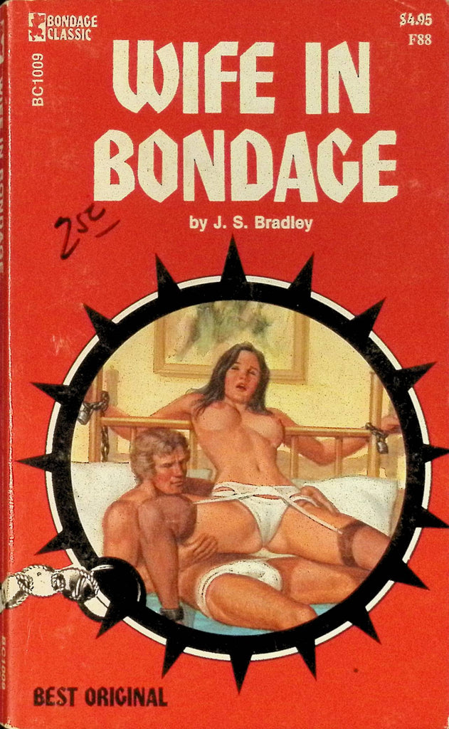 Wife in Bondage by JS Bradley BC1009 1976 Bondage Classics Greenleaf Adult Paperback Novel 082725AMP