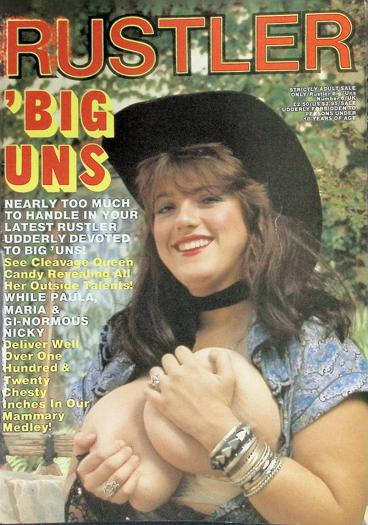 Rustler Big 'Uns Magazine #6 1980s Whopper Tits  091426LLP