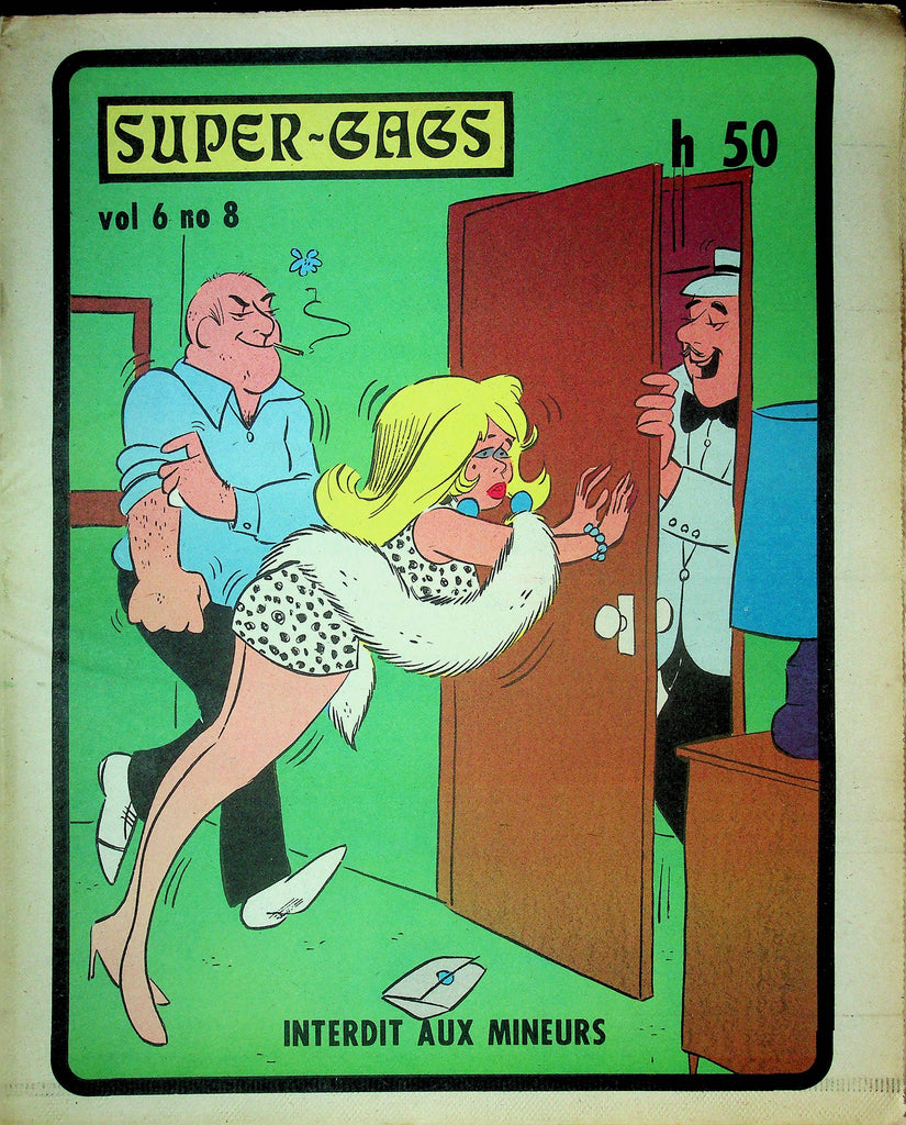 Super Gags French Men's Newspaper Vol.6 No.8 061324OSRP