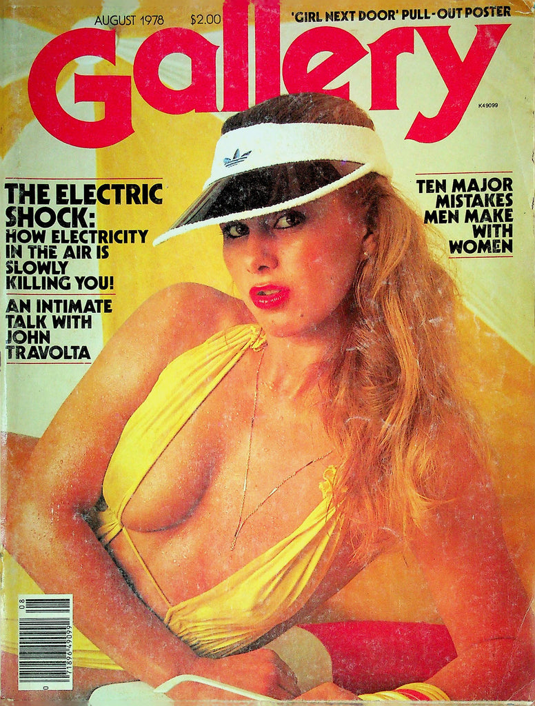 Gallery Magazine Ft. John Travolta August 1978 W/Poster 071025RP-