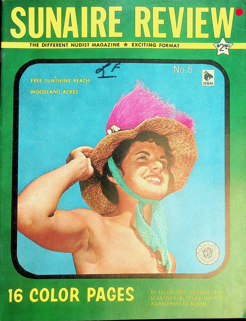 Sunaire Review Nudist Magazine  Always A Party At Woodland Acres #5 1960's   070326lmp-GSC