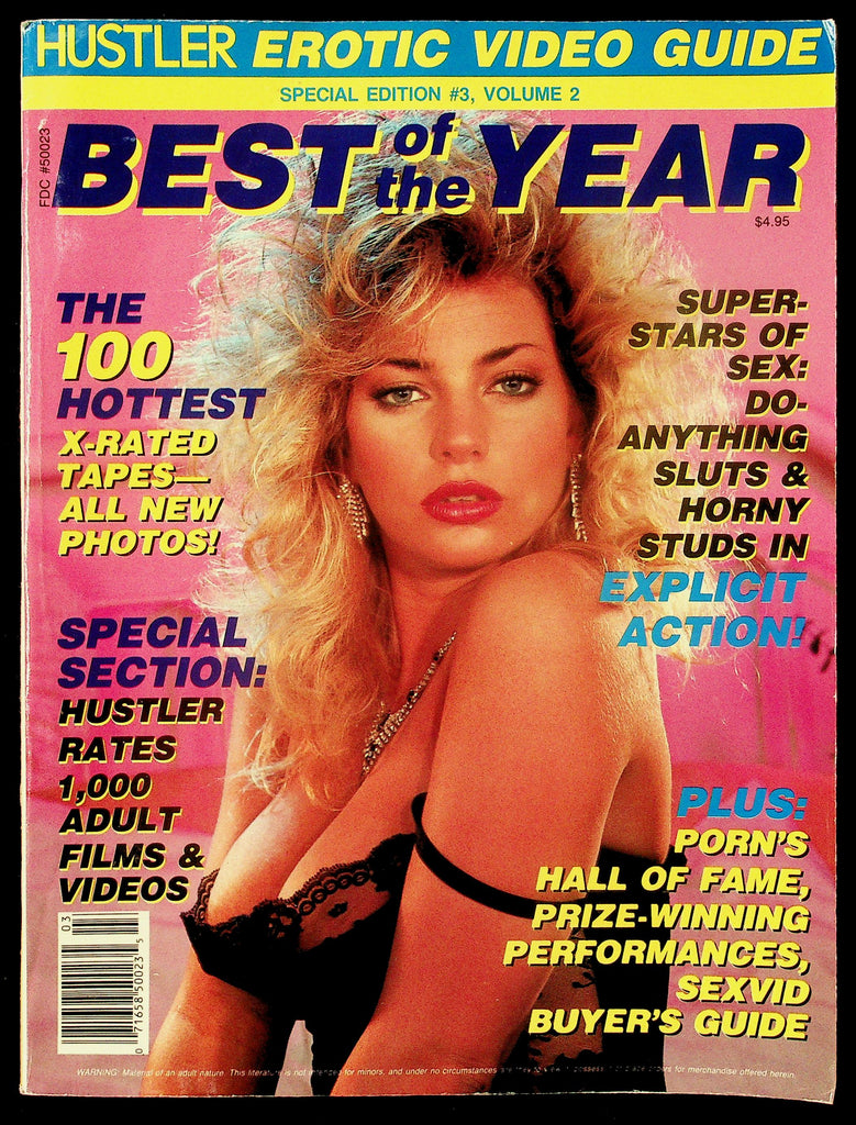 Hustler | Erotic Video Guide V3, #2 March 1988 Best Of The Year 090226HRP-59