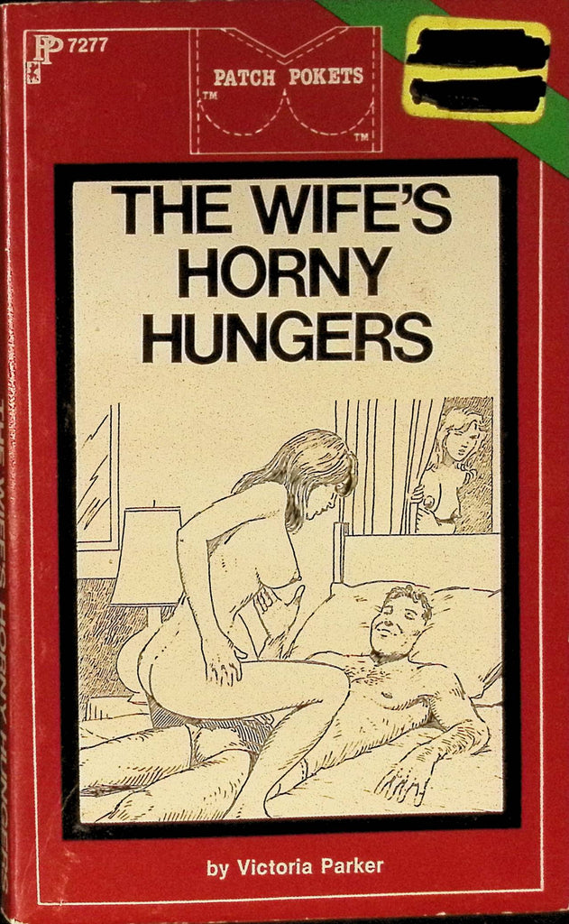 The Wife's Horny Hungers by Victoria Parker PP7277 Patch Pockets Greenleaf Classics Adult Paperback Novel 081925AMP