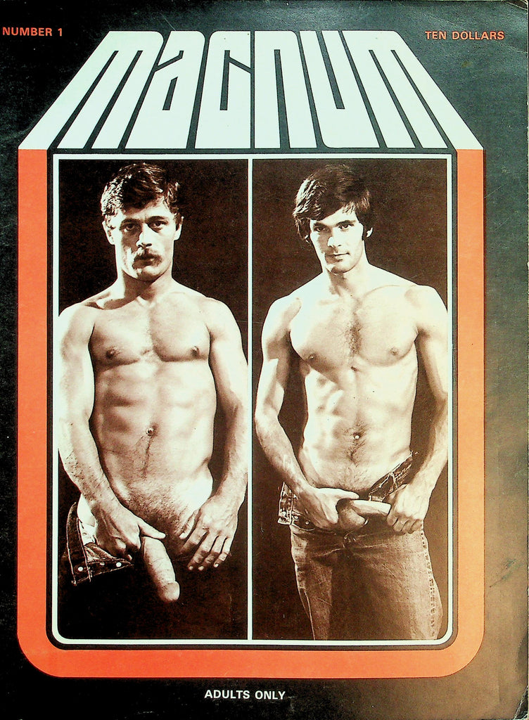 Magnum Gay Magazine  Cover Guys Phillip, Michael and More!  #1 1970's    071326lmp-GSC