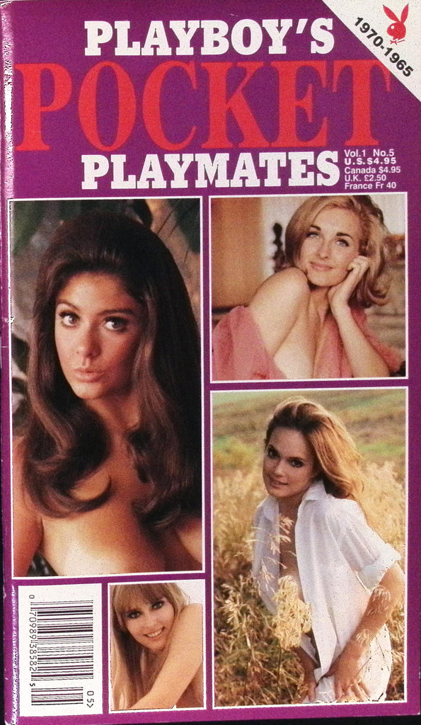 Cynthia Myers Dee Dee Lind & Patti Reynolds all 3 AUTOGRAPHED Inside Playboy's Pocket Playmates Vol 1 #5 1996 Digest Magazine w/COA 082126AMP