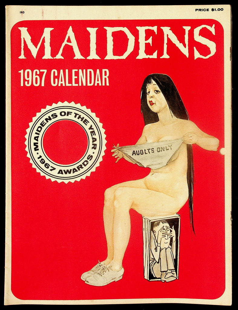 The Maidens 1967 Pin Up Erotic Calendar 082426hrp-19