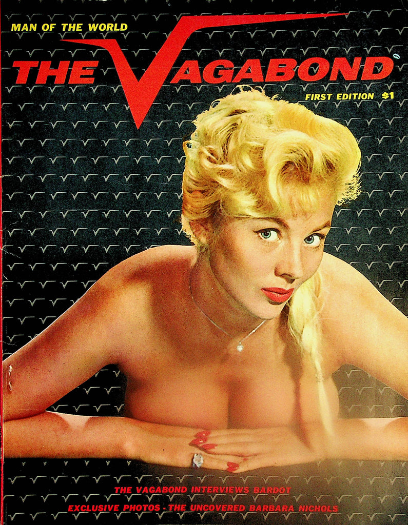 The Vagabond Magazine  Bridgette Bardot / Barbara Nichols  First Edition 1966     052424lm-p2