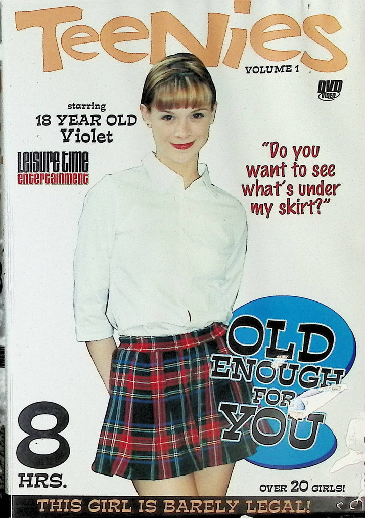 Teenies Vol.1 DVD 8hrs 20 Girls Leisure Time Ent. 040324tsdvd