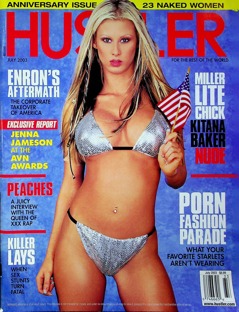 Hustler Magazine Anniversary Issue Kitana Baker & Jenna Jameson July 2003 060623RP4