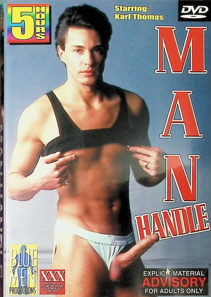 Man Handle DVD Karl Thomas 5hrs Blue Man Productions 040424tsdvd