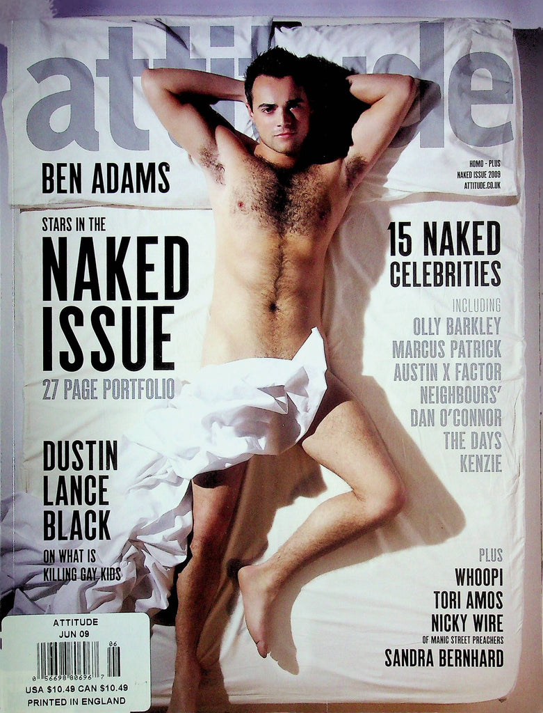 Attitude Gay Interests Magazine Ben Adams & Dustin Lance June 2009 072524RP