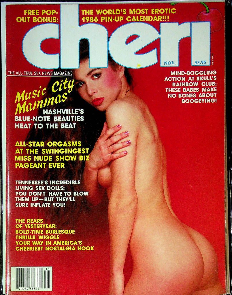 Cheri Magazine Music City Mammas November 1986-87 112823RP