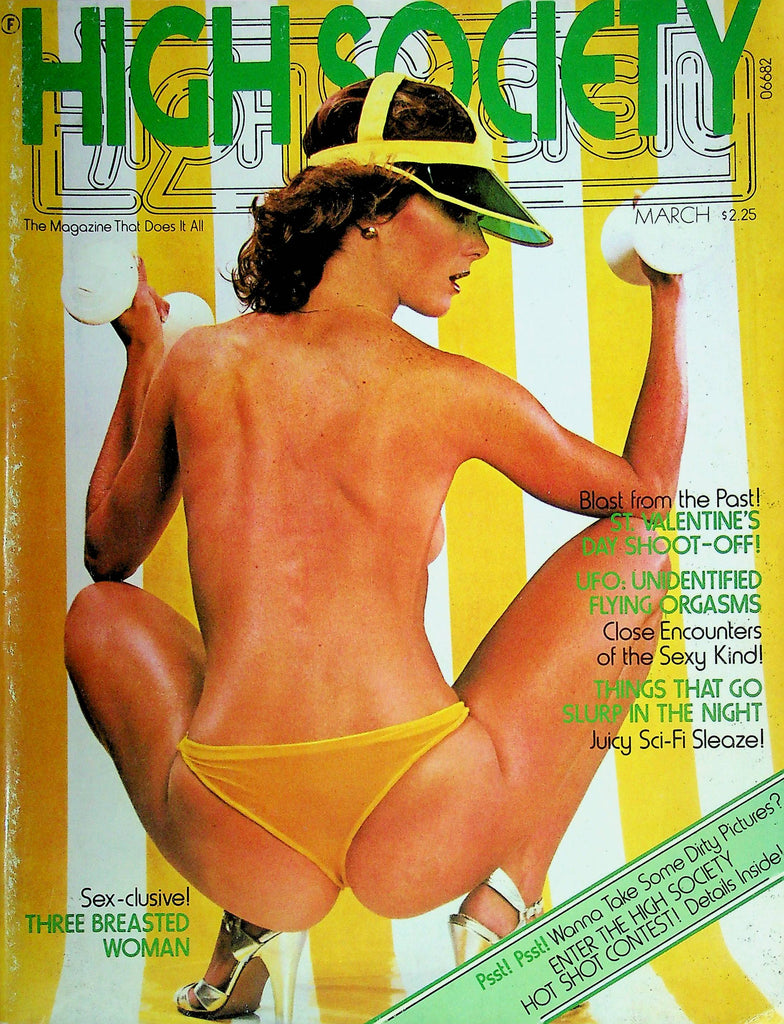 High Society Magazine Three Breasted Woman March 1978 010925RP